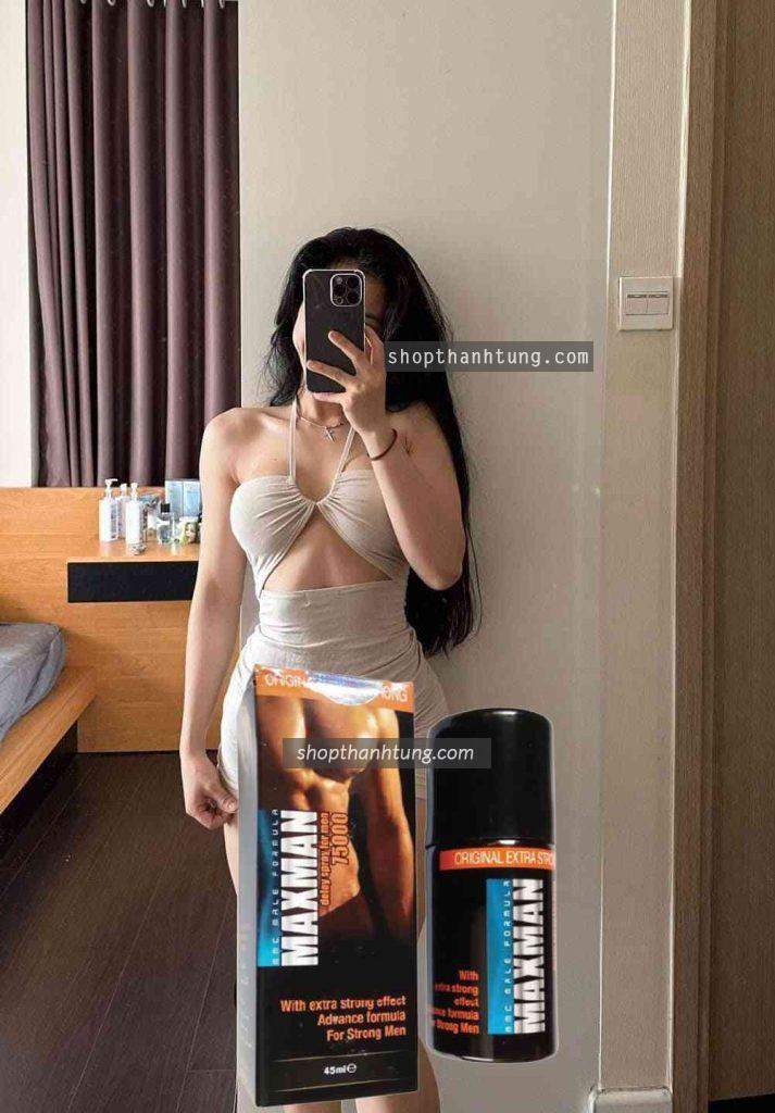 Review Chai Xịt Maxman