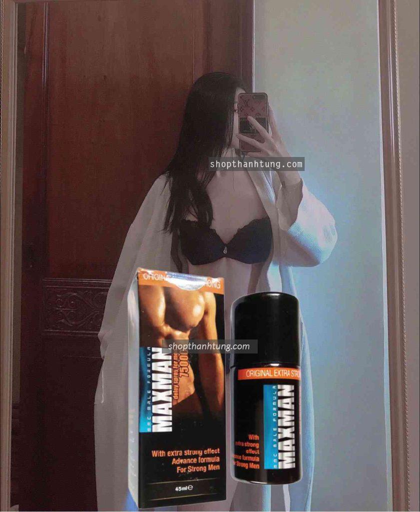 Mua chai xịt Maxman ở đâu uy tín? Giá bao nhiêu?