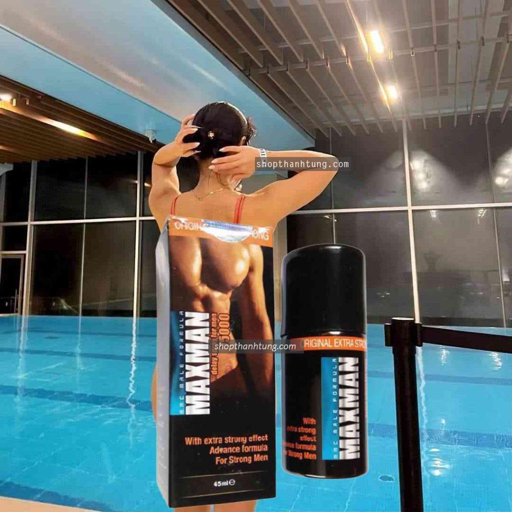 Ưu điểm vượt trội của chai xịt Maxman