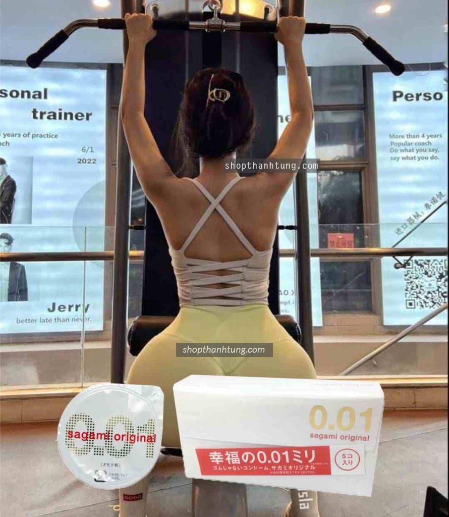 Bao cao su Sagami 0.01 – Mỏng đến mức khó tin