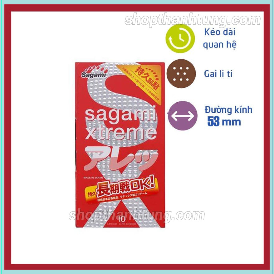 review Bao Cao Su Sagami Xtreme Feel Long