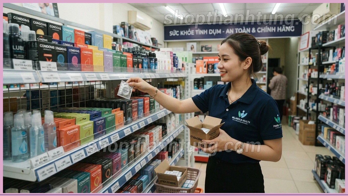 Shop bao cao su Nguyễn Lương Bằng