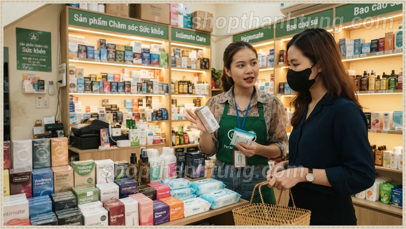 Shop bao cao su Nguyễn Lương Bằng