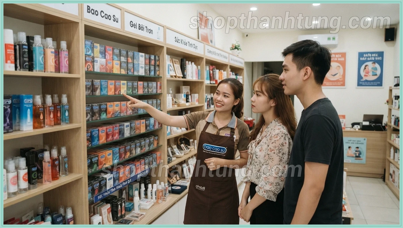 Shop bao cao su Nguyễn Lương Bằng