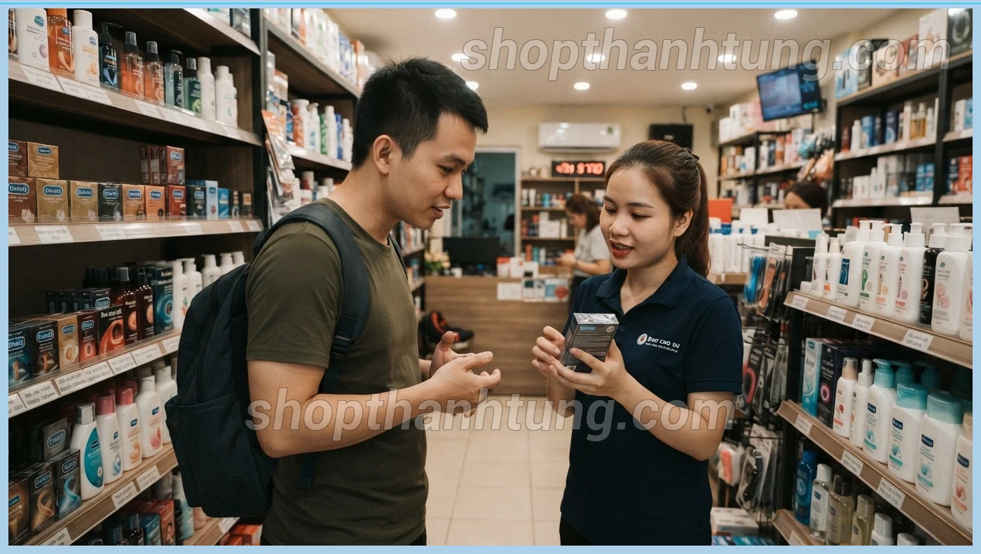 Shop bao cao su Nguyễn Lương Bằng