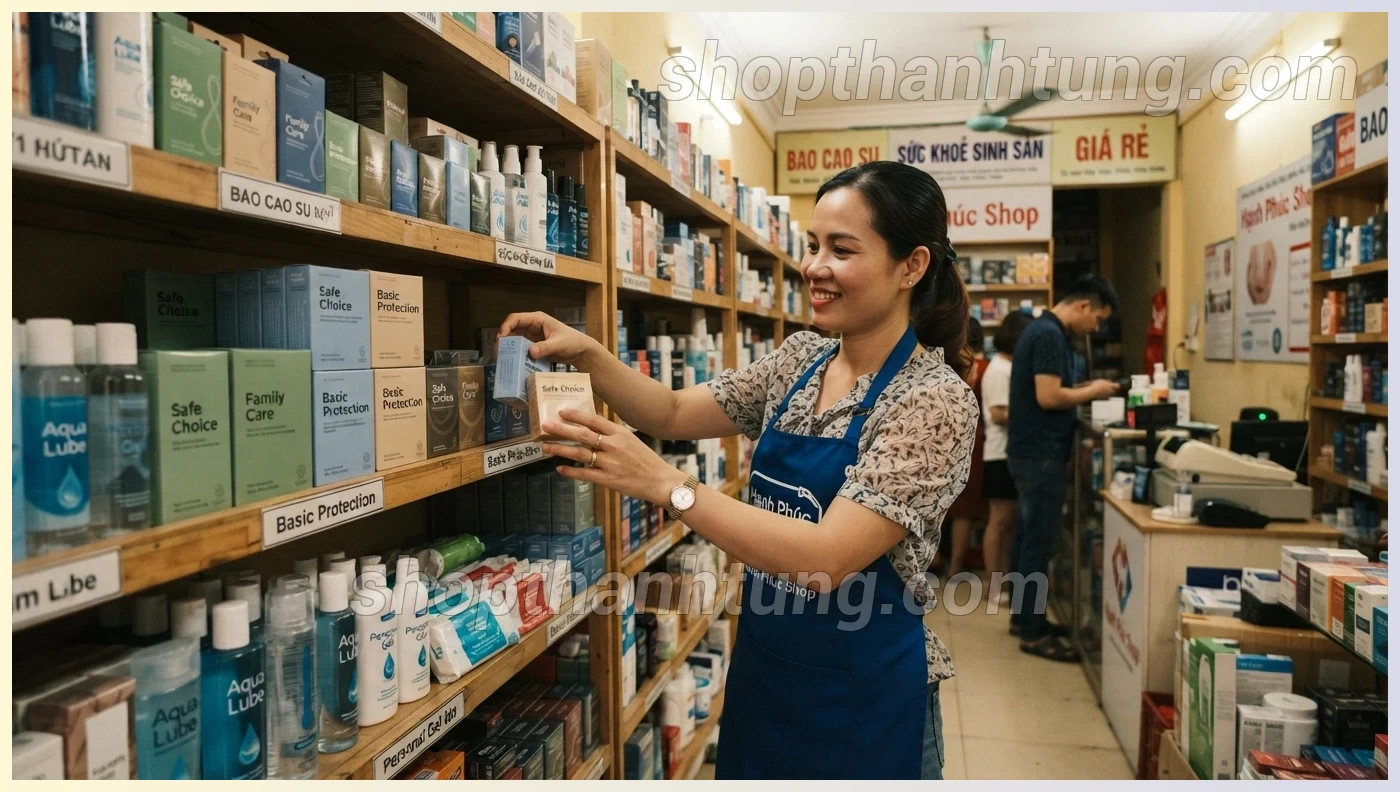 Shop bao cao su Khúc Thừa Dụ