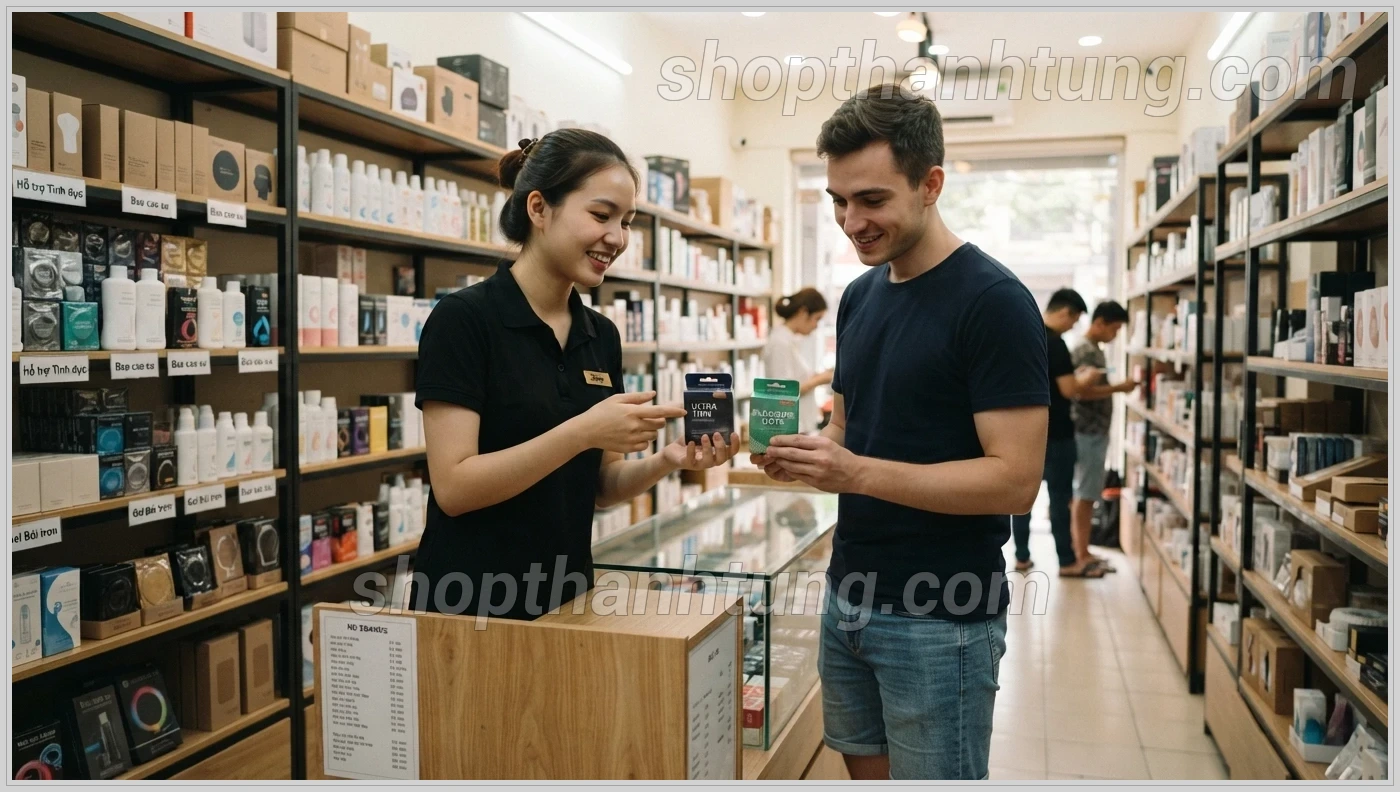 Shop bao cao su Khúc Thừa Dụ