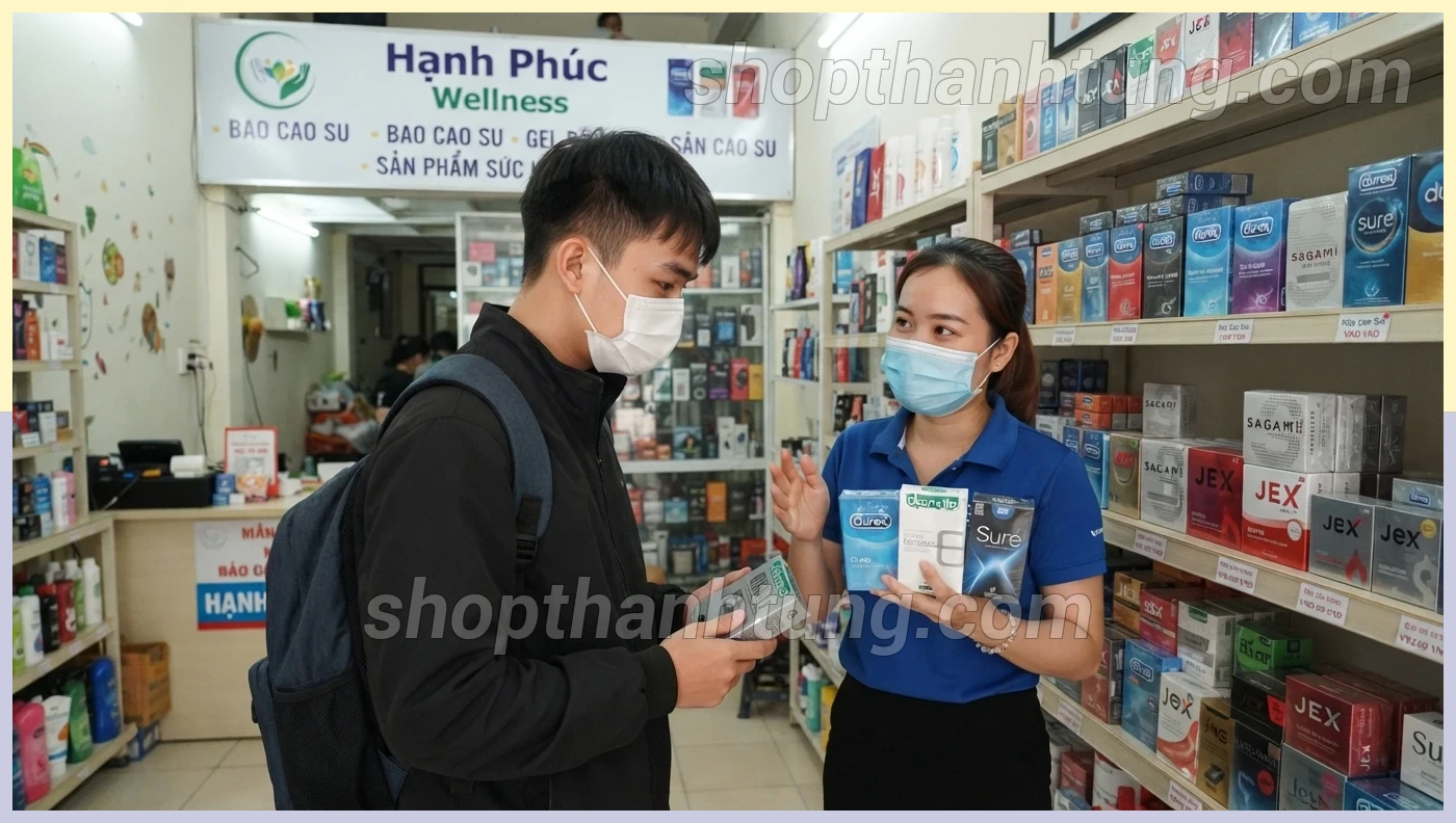 Shop bao cao su Khúc Thừa Dụ
