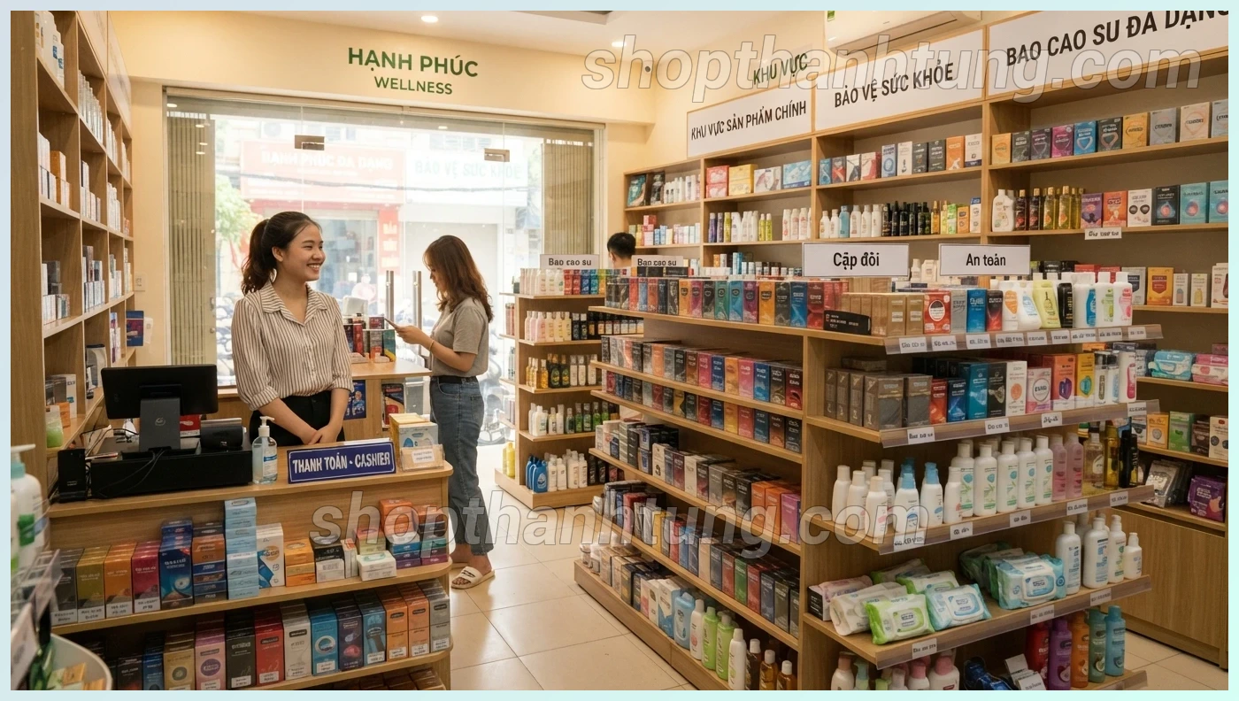 Shop bao cao su Vĩnh Lại
