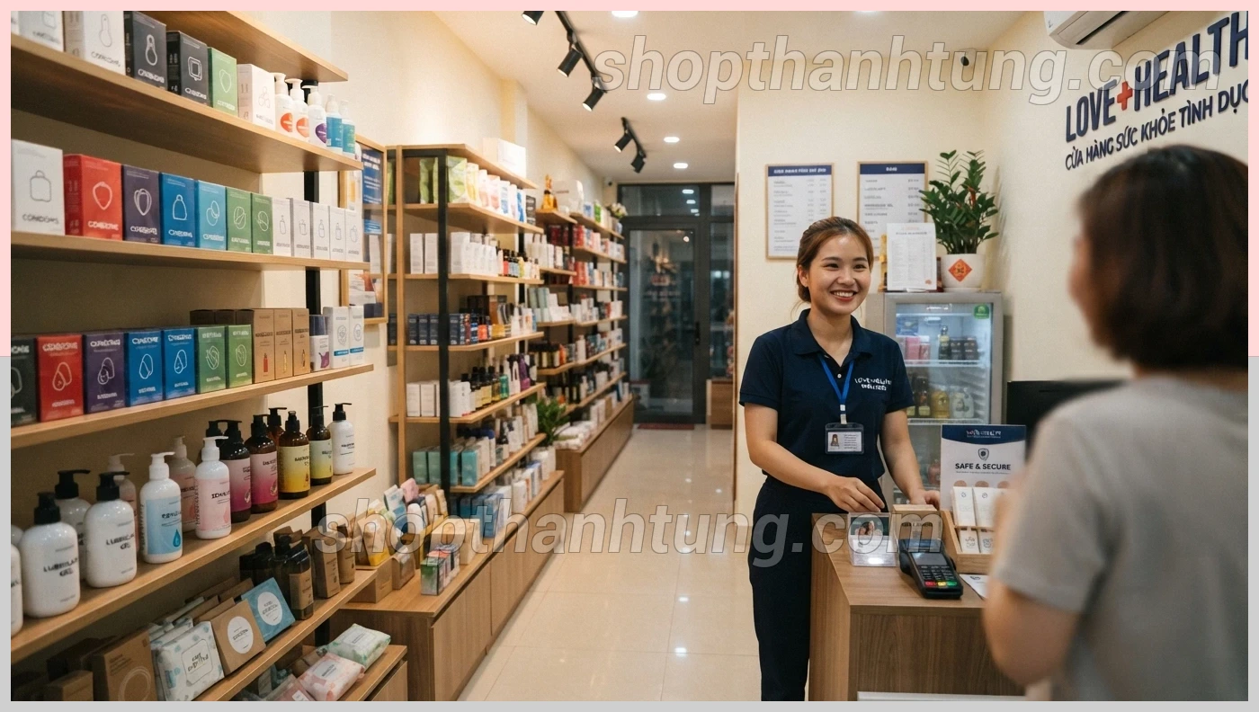 Shop bao cao su Vĩnh Lại