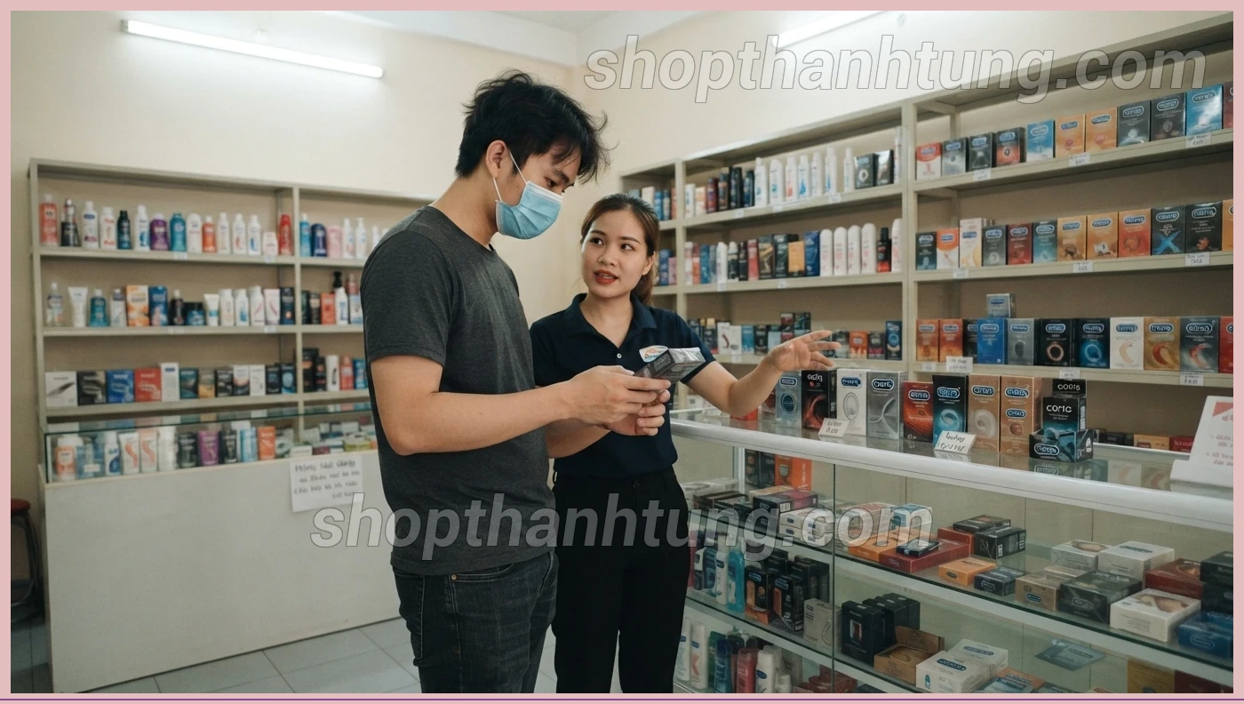 Shop bao cao su Vĩnh Lại