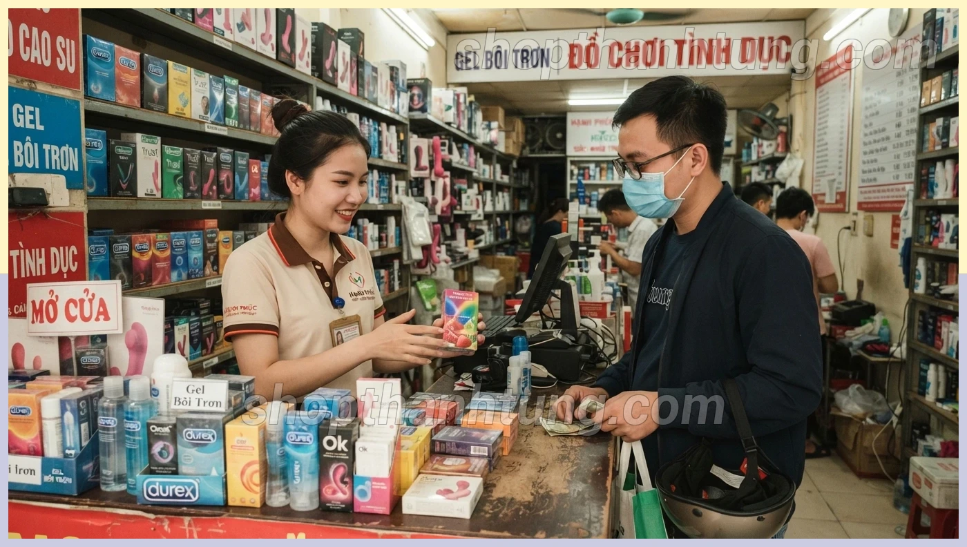 Shop bao cao su Vĩnh Lại
