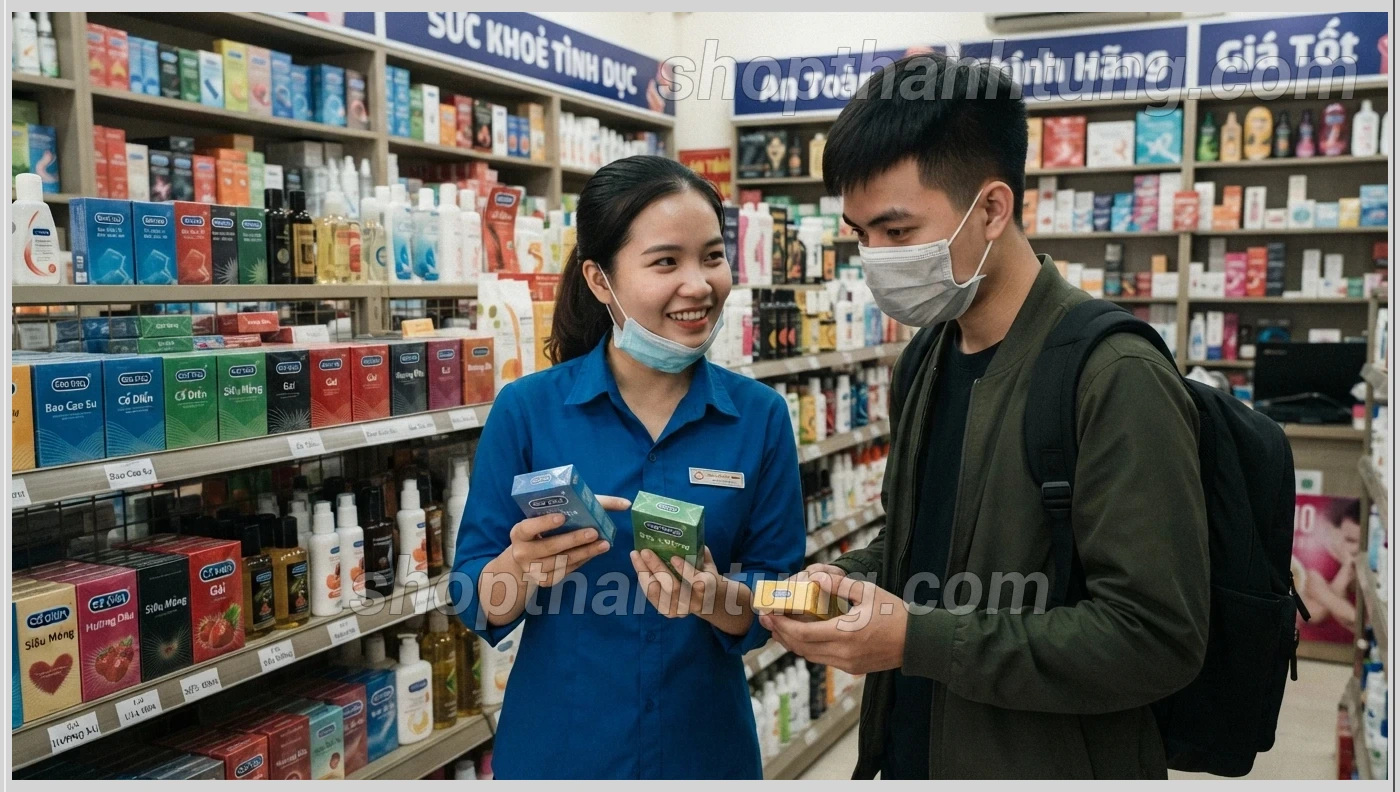 Shop bao cao su Ninh Giang