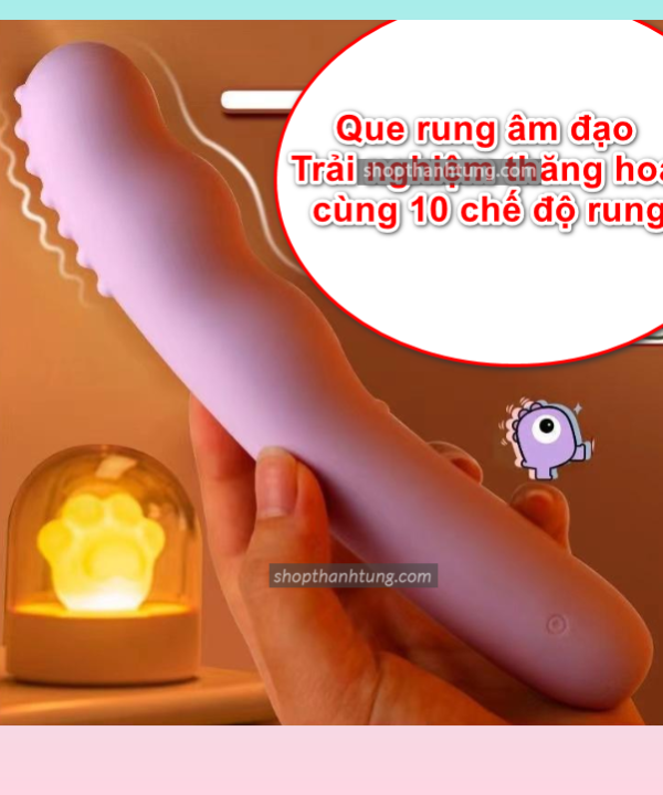 Que rung âm đạo 10 chế độ rung