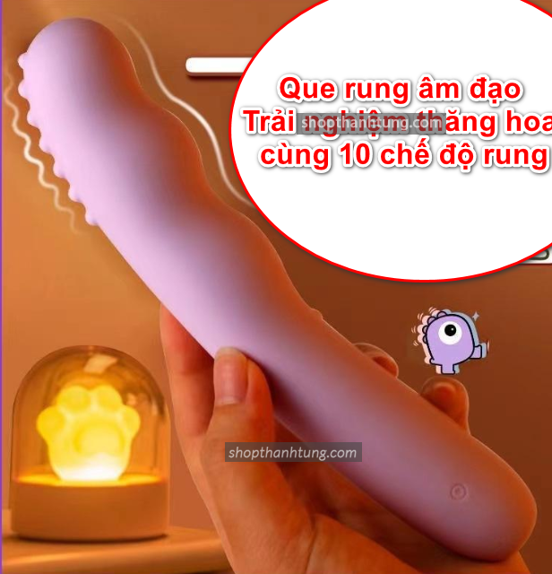 Que rung âm đạo 10 chế độ rung