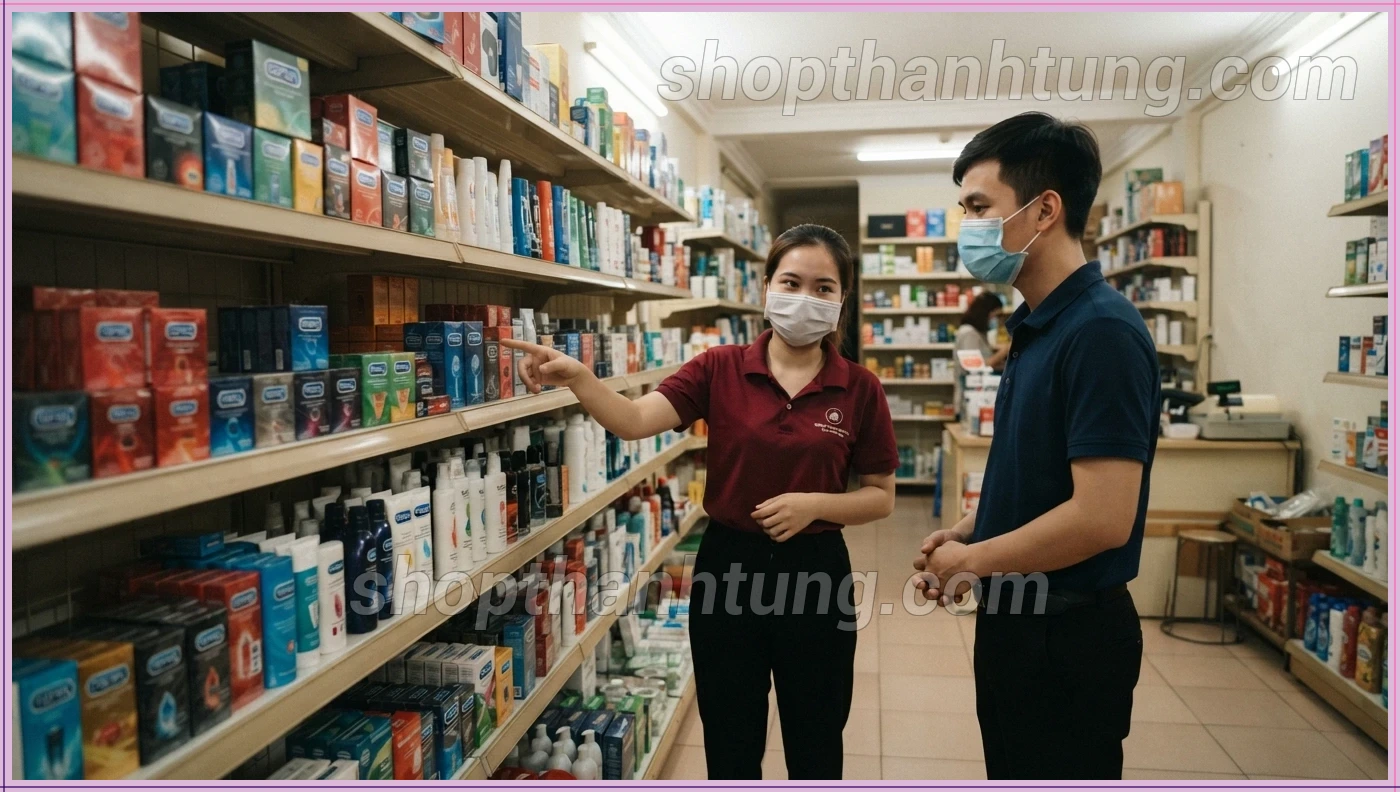 Shop bao cao su tại An Hưng