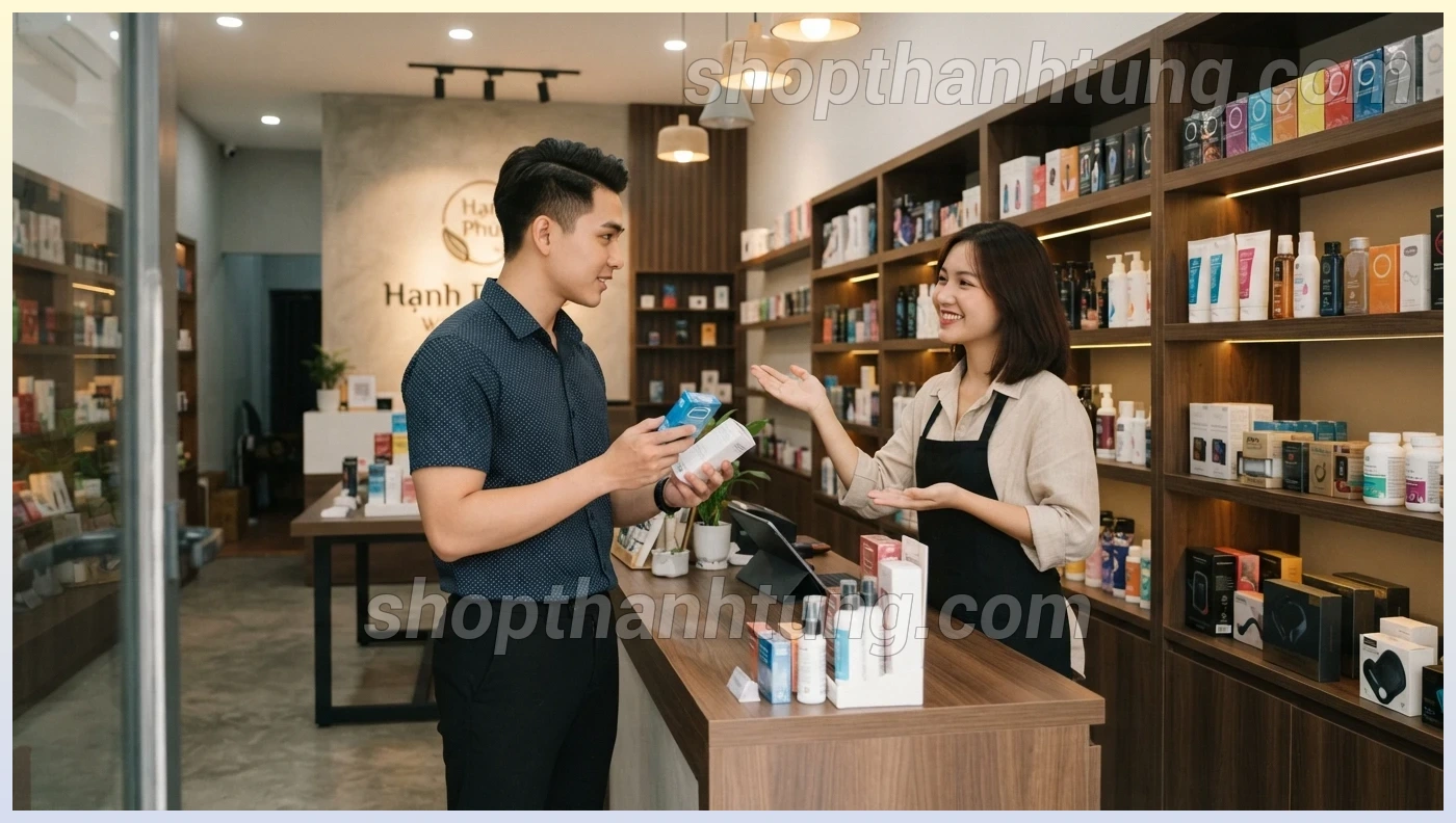Shop bao cao su tại An Hưng