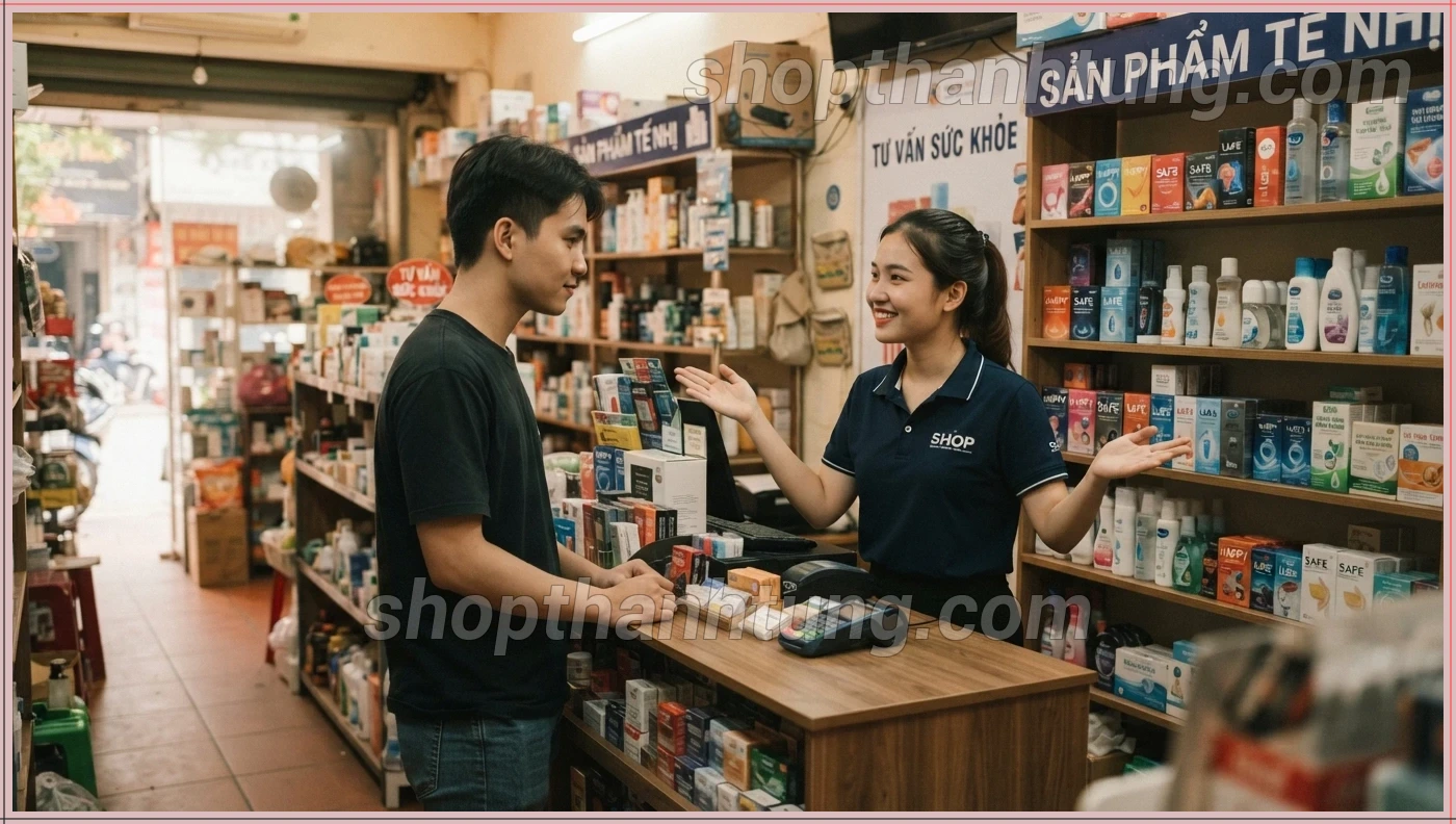 Shop bao cao su tại An Hưng