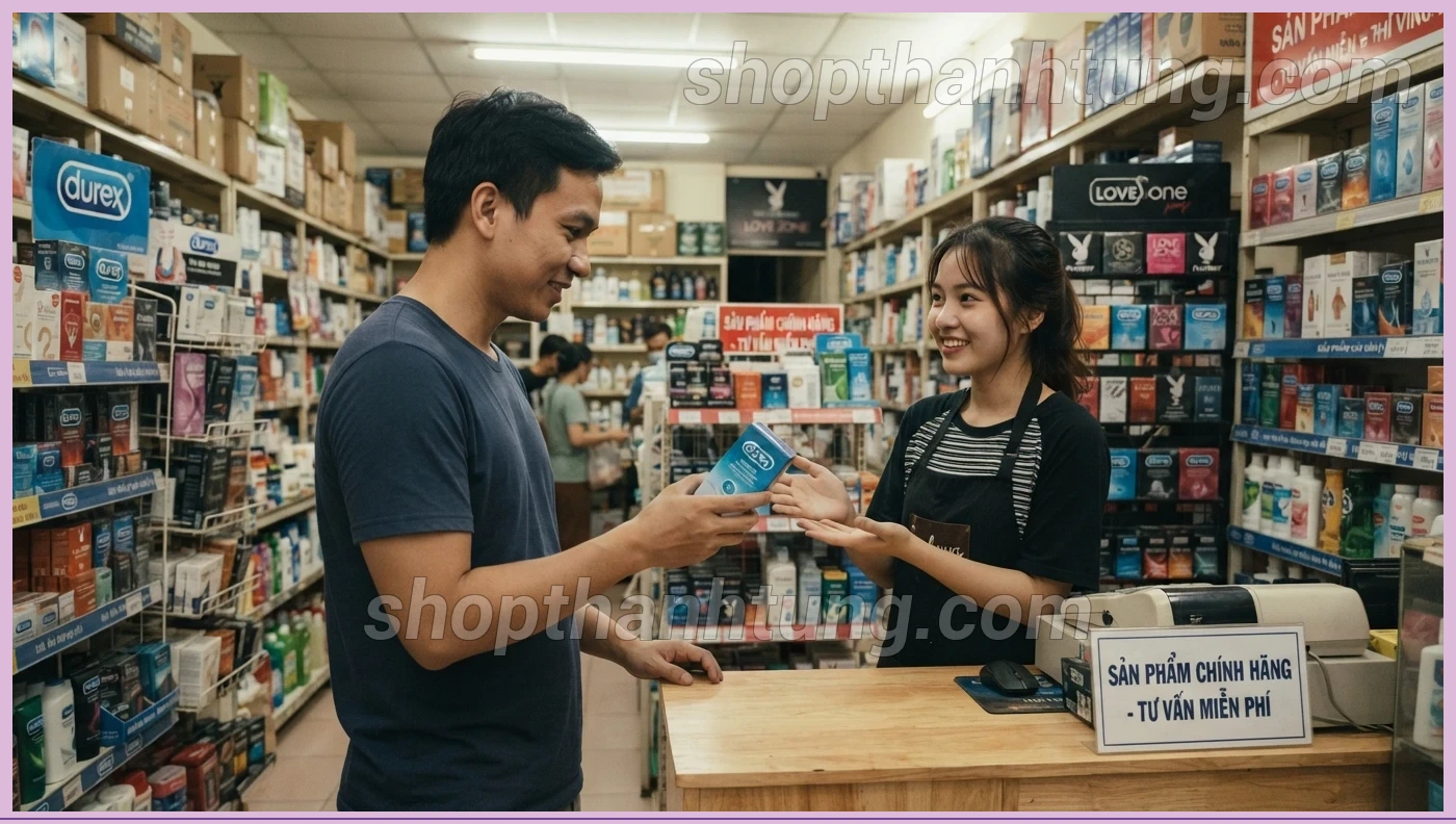 Shop bao cao su tại Nghi Dương