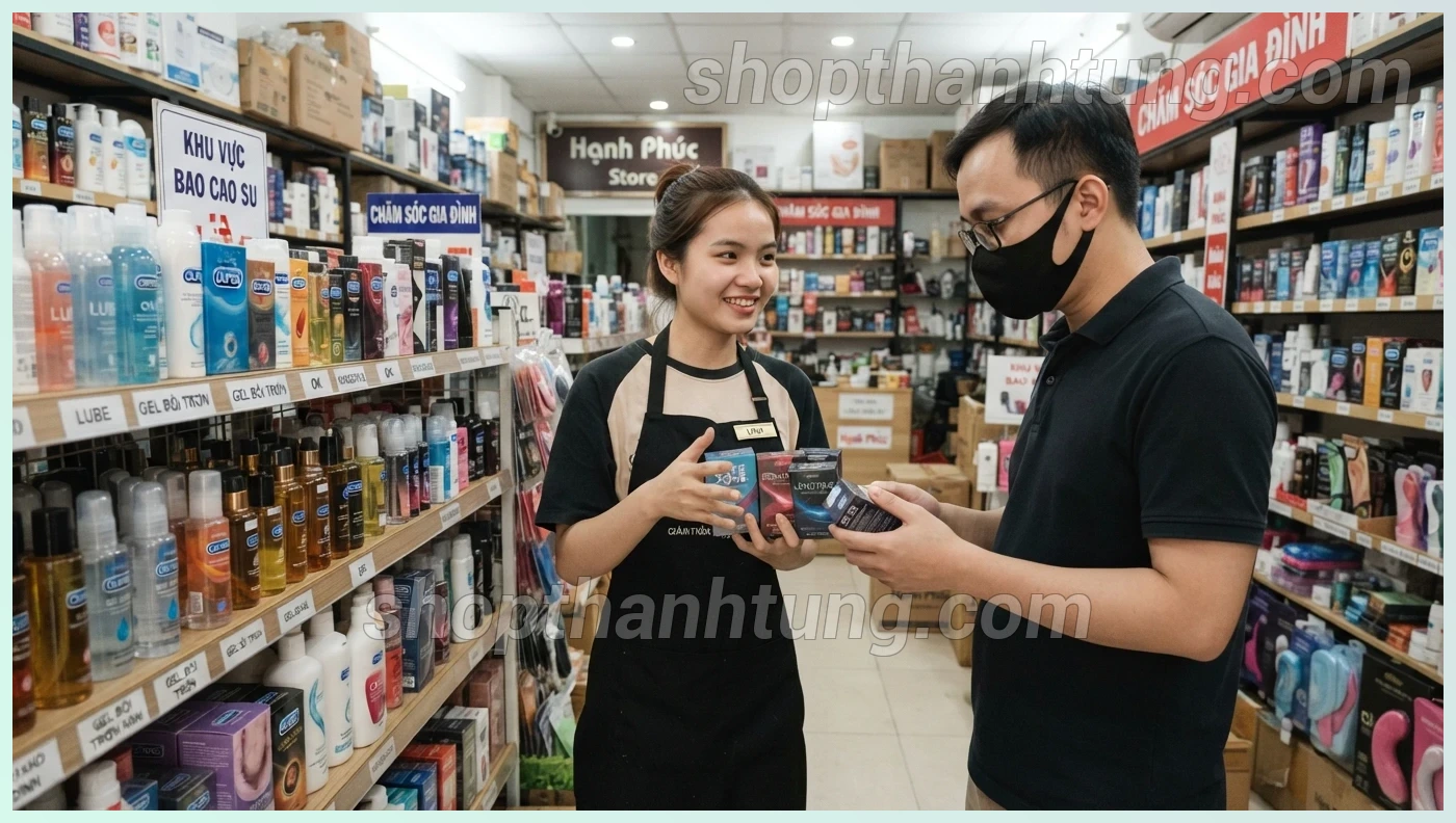 Shop bao cao su tại Tân Minh