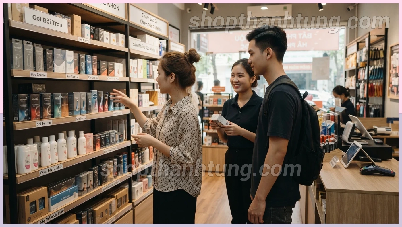 Shop bao cao su tại Tân Minh