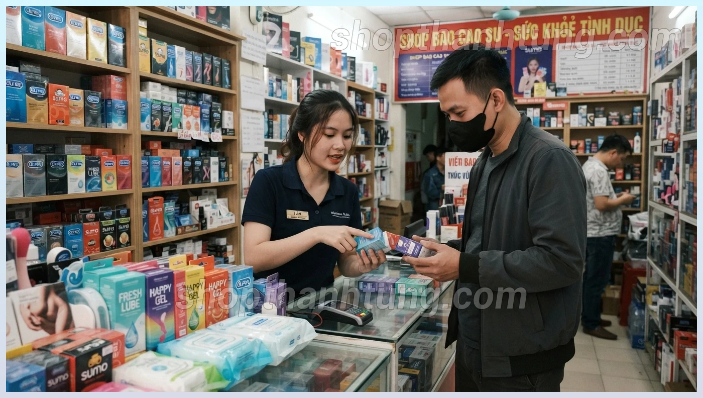 Shop bao cao su tại Tân Minh