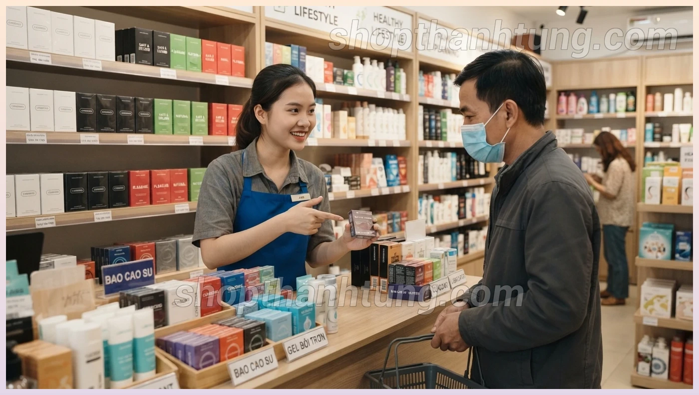 Shop bao cao su tại Tân Minh