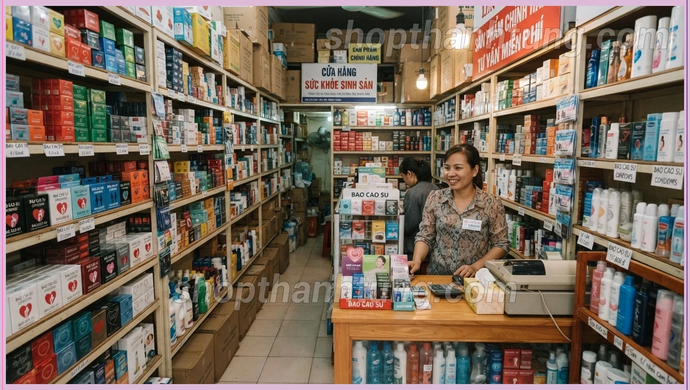 Shop Bao Cao Su tại Chấn Hưng