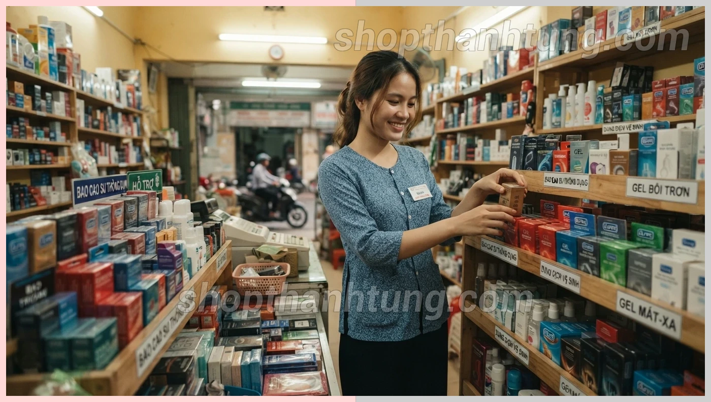 Shop bao cao su tại Hùng Thắng