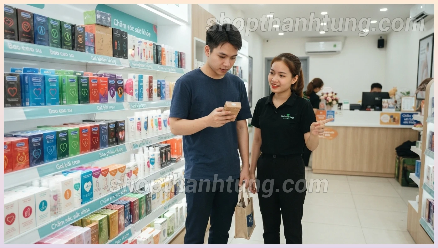 Shop bao cao su tại Hùng Thắng