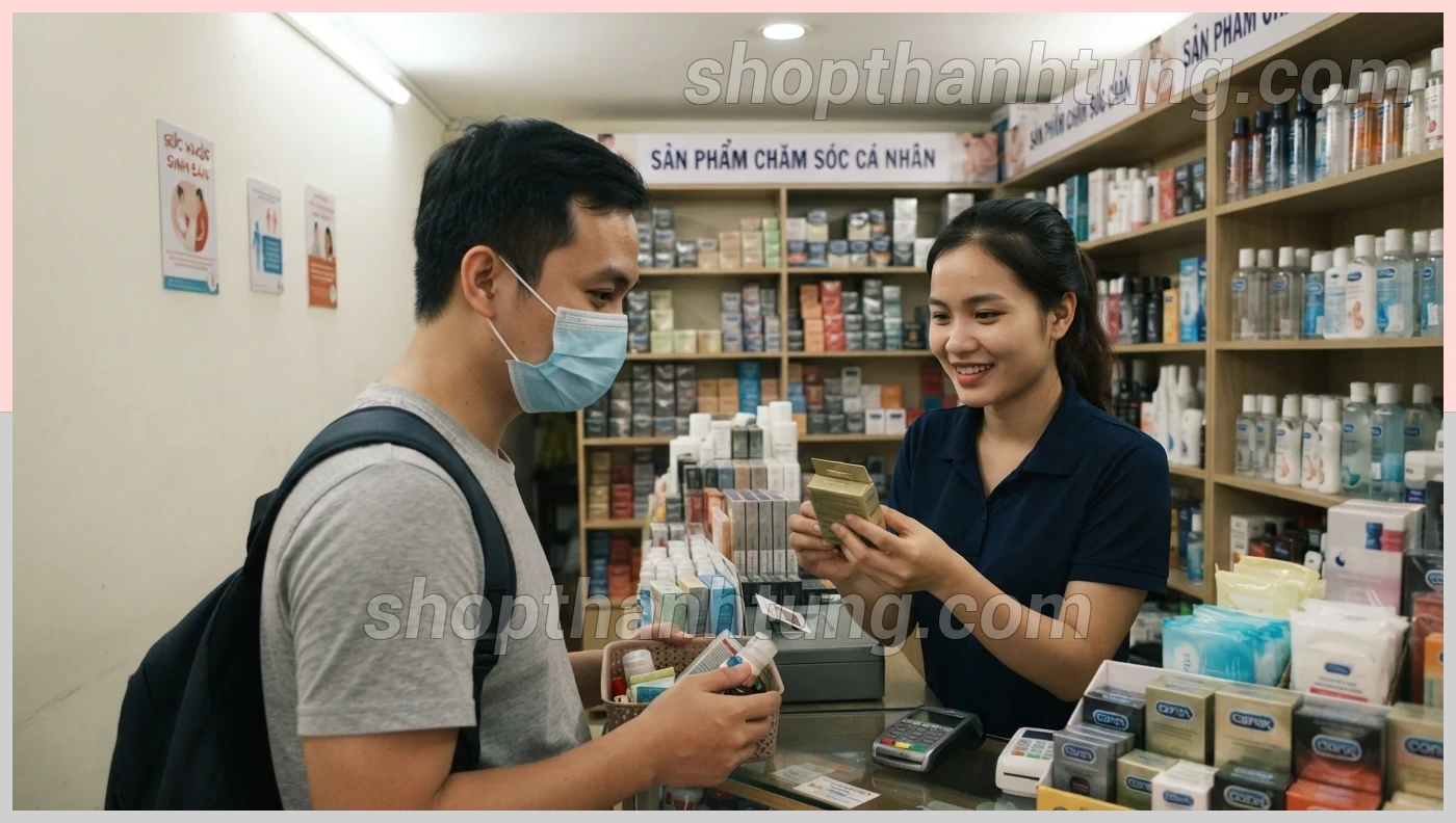 Shop bao cao su tại Hùng Thắng