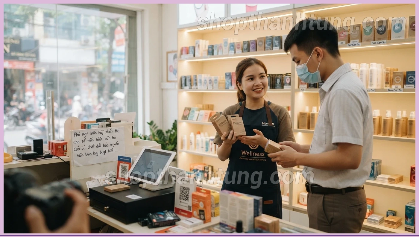 Shop bao cao su tại Hùng Thắng