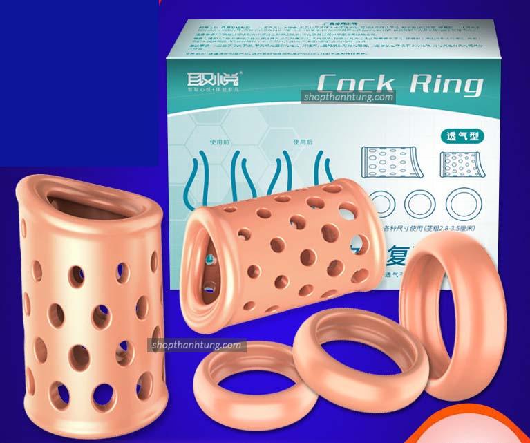 combo 5 món 2 đôn khúc giữa và 3 vòng đeo