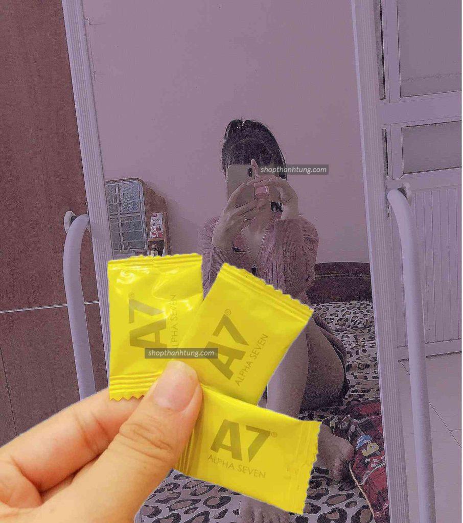 Công dụng vượt trội của kẹo A7 tăng sinh lý
