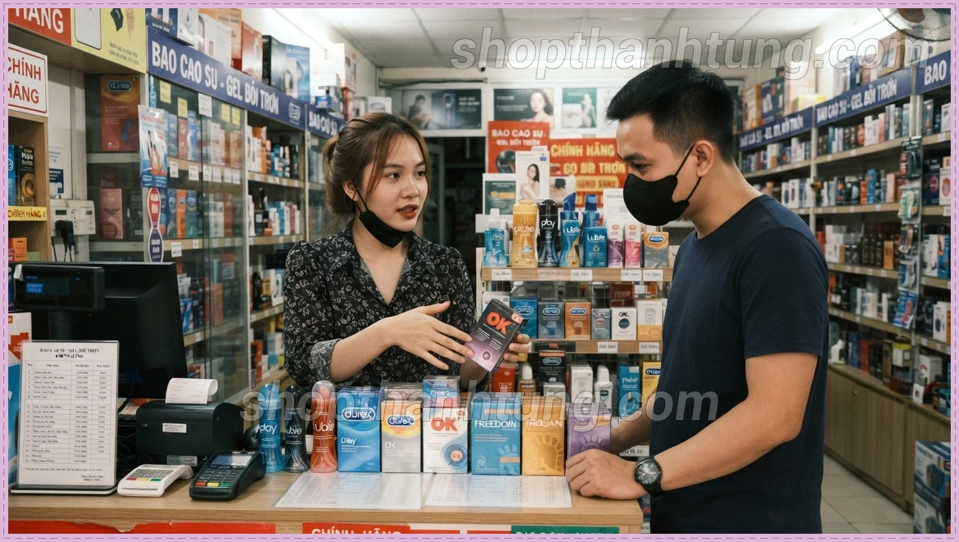 Cách mua bao cao su tế nhị tại Hải Phòng