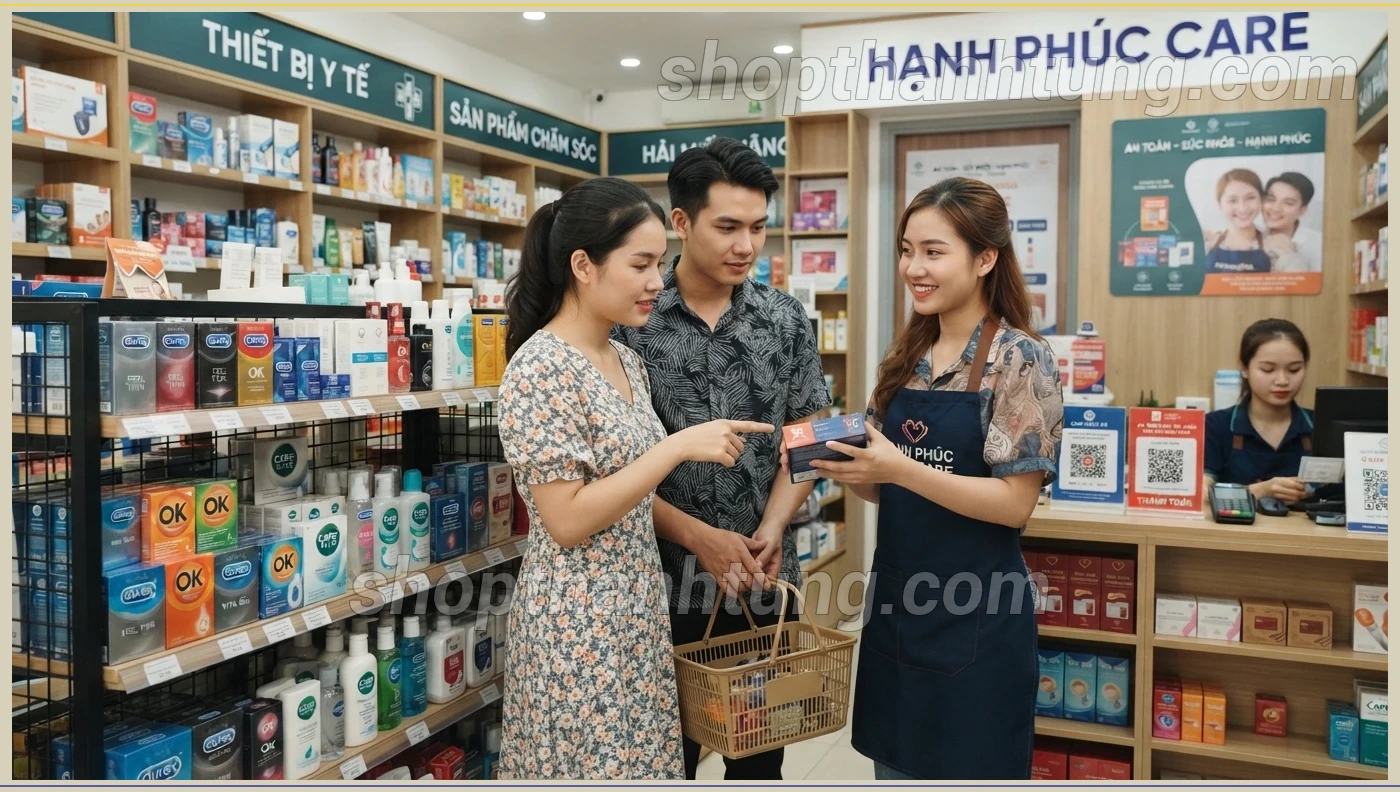 Cách mua bao cao su tế nhị tại Hải Phòng