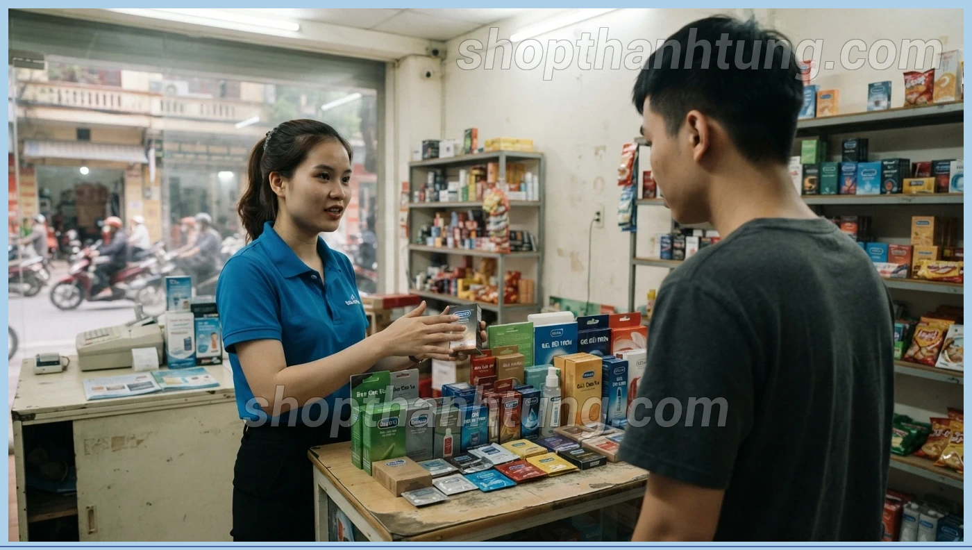 Cách mua bao cao su tế nhị tại Hải Phòng
