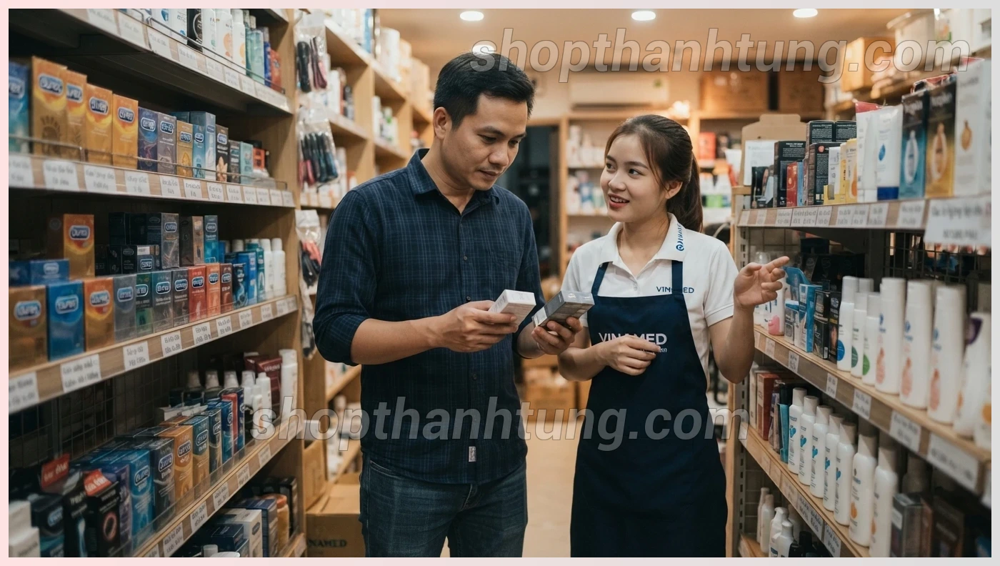 Cách mua bao cao su tế nhị tại Hải Phòng