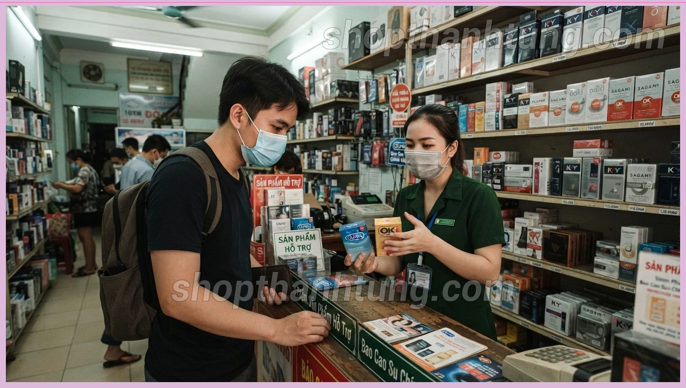 Bao cao su nên vứt ở đâu?