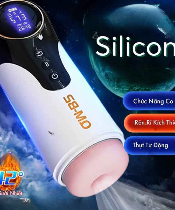 Âm đạo giả tự động Thụt – Co bóp – Sưởi nhiệt – Rên rỉ