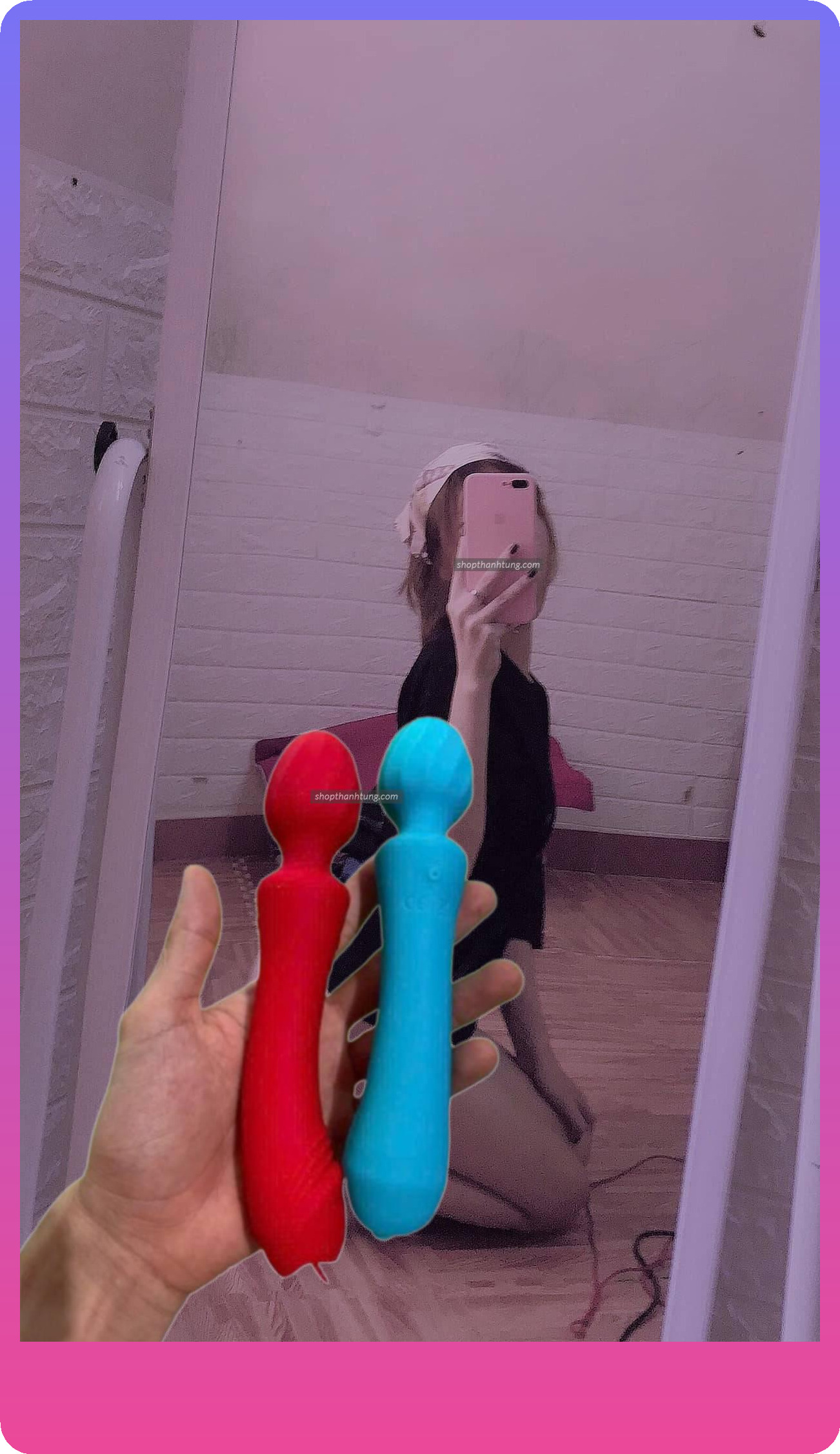 CHÀY RUNG MASSAGE 2 ĐẦU GIÁ RẺ