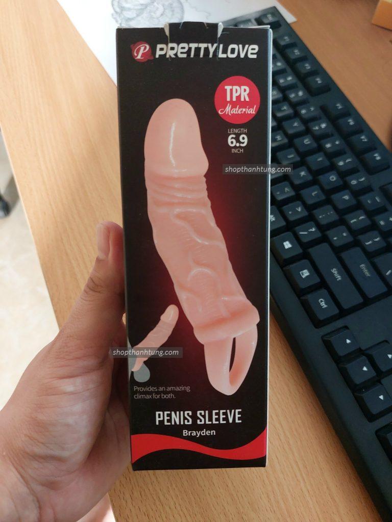 Bao cao su đôn dên x-tender mô phỏng giống thật