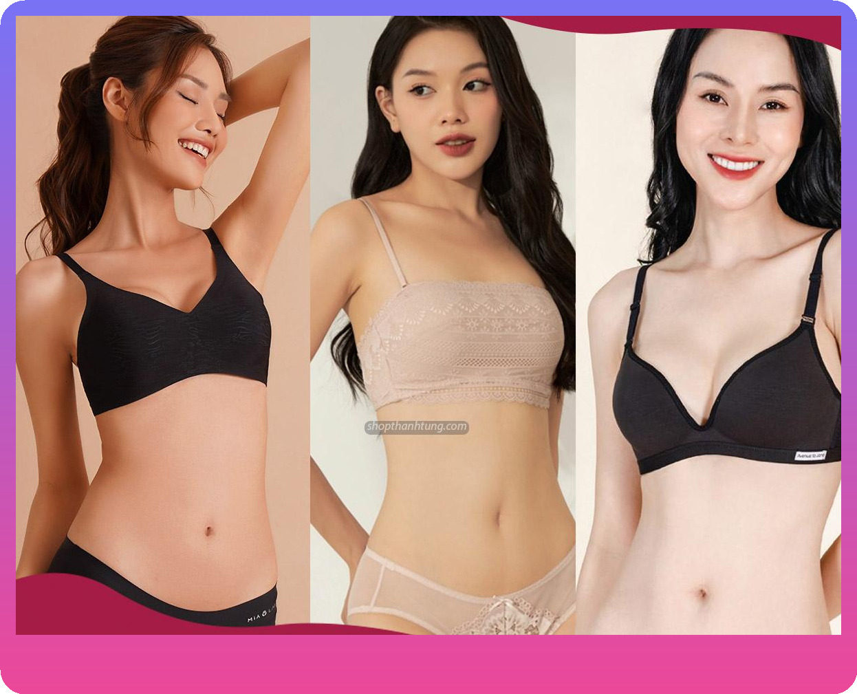 Con gái mặc áo lót để làm gì?