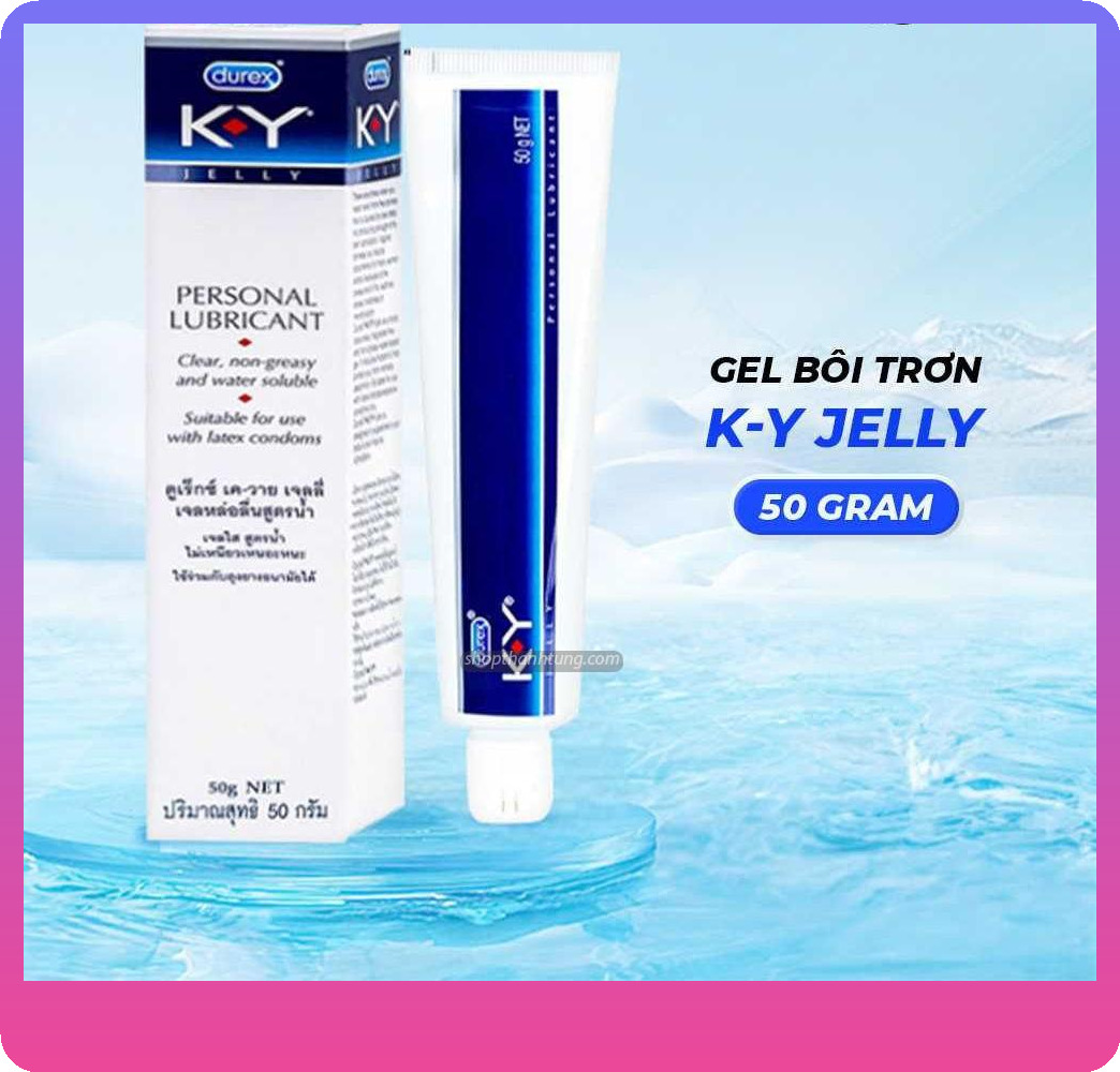Gel bôi trơn giúp giảm khô hạn