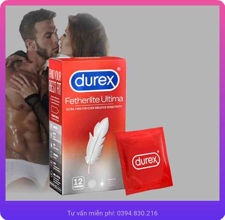 Durex Fetherlite Ultima – Siêu mỏng nhiều gel 