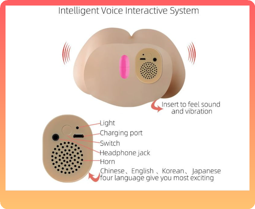 Công dụng của mông giả Nhật Bản rung rên