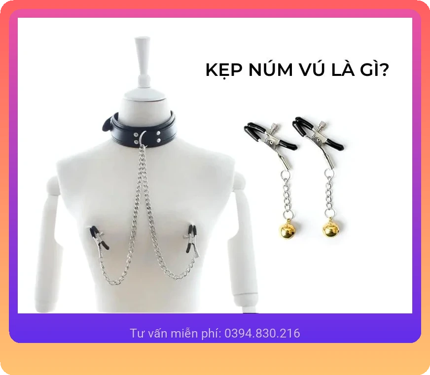 Vì sao kẹp đầu vú BDSM lại được ưa chuộng