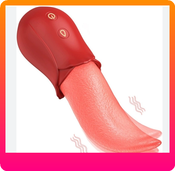 Lưỡi rung tình yêu siêu mềm liếm mạnh mẽ