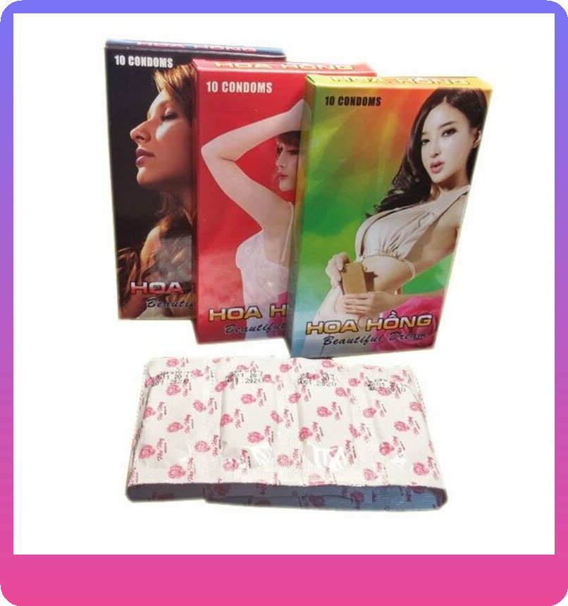 Vì sao bao cao su hoa hồng được ưa chuộng tại Hải Phòng