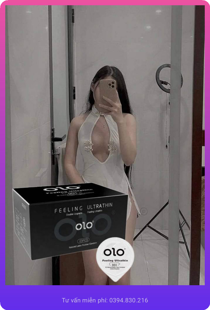 5. OLO 0.01 Đen Feeling Ultrathin – Lựa chọn giá tốt, chất lượng cao 